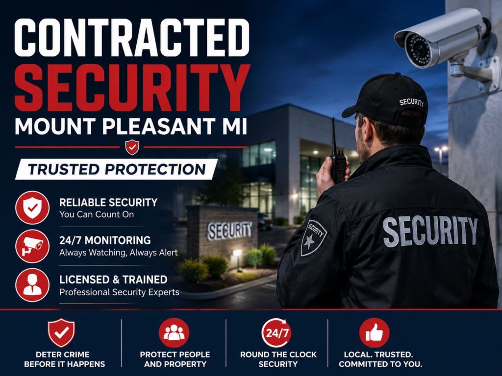 Contracted Security Mount Pleasant MI